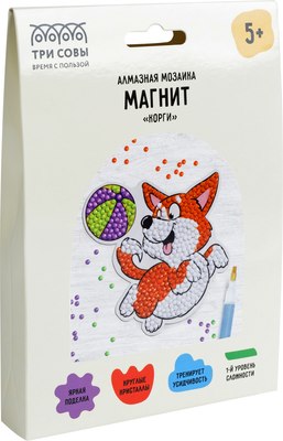 

Набор для творчества, Магнит Корги / АММ_48224