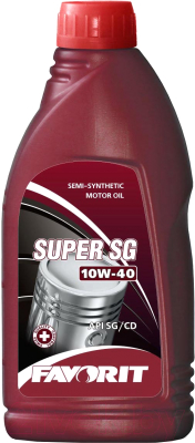 Моторное масло Favorit Super SG 10W40 API SG/CD / 51496 (900мл)