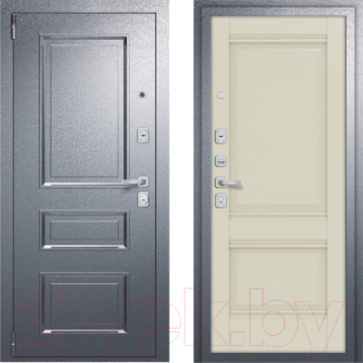 Входная дверь el'Porta Porta R-4 403.К42 Safari/букле графит (88x205, левая)
