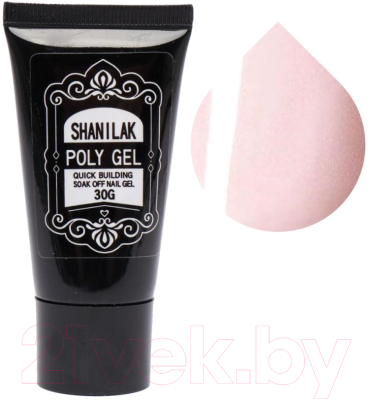 Моделирующий гель для ногтей Shanilak 008 Нежный розовый (30г)