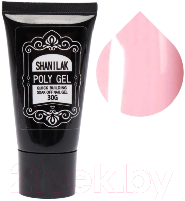 Моделирующий гель для ногтей Shanilak 019 Розовый (30г)