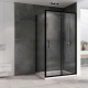 Миниатюра изображения товара Душевой уголок Abber Schwarzer Diamant AG30130B5-S100B5
