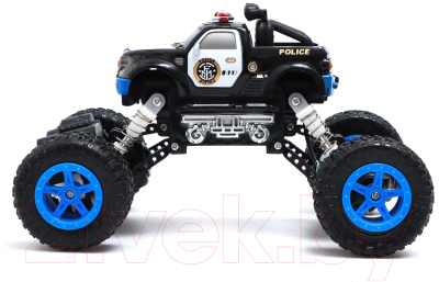 Радиоуправляемая игрушка Автоград Джип Полиция / 7342498 (черный)