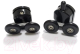 Миниатюра изображения товара Душевой уголок Abber Schwarzer Diamant AG30140B5-S100B5