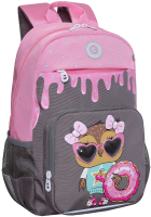 Школьный рюкзак Grizzly RG-364-1 (серый) - 