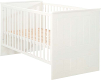 Детская кровать-трансформер Roba Sylt Baby 70x140 / 1911831 (белый) - 