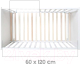 Миниатюра изображения товара Детская кровать-трансформер Roba Hamburg 60x120 / 0176W (белый)