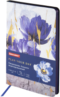 Ежедневник Brauberg Blue Flowers / 112013 - 