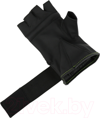 Перчатки для единоборств BoyBo Шингарты B-Series (L, черно-зеленый)