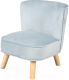 Кресло мягкое Roba Lil Sofa / 450120SY (голубой) - 