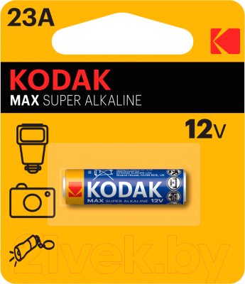 Батарейка Kodak Max Super Alkaline 23A 1BL