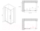 Миниатюра изображения товара Душевой уголок Abber Schwarzer Diamant AG30150H-S90