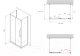 Миниатюра изображения товара Душевой уголок Abber Schwarzer Diamant AG30150MH-S100M-S100M