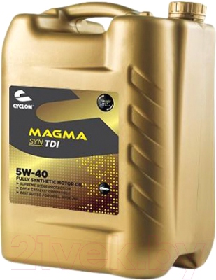 Моторное масло Cyclon Magma Syn TDI 5W40 / JM02004 (20л)