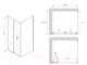 Миниатюра изображения товара Душевой уголок Abber Sonnenstrand AG07090B-S100B