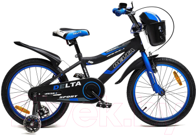 Детский велосипед DeltA Sport 1805 (18, синий)