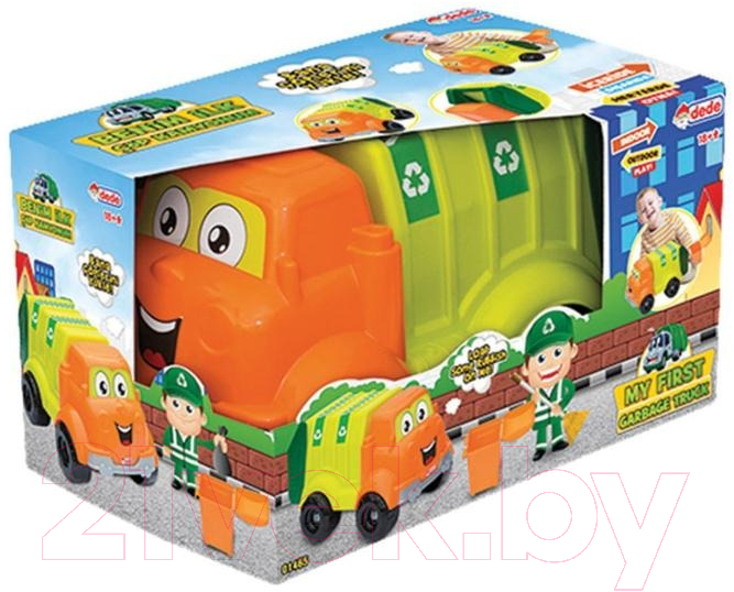 Мусоровоз игрушечный Dede My First Truck / 01465