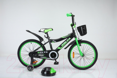 Детский велосипед DeltA Sport 1805 (18, зеленый)