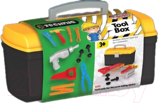 Набор инструментов игрушечный Dede Technic в чемодане / 03767