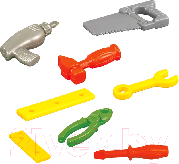 Набор инструментов игрушечный Dede Power Слесарный в чемодане / 03030