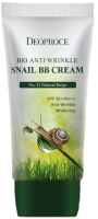 BB-крем Deoproce Bio Anti-Wrinkle Snail тон № 21 (60г) - 