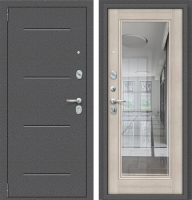 Входная дверь el'Porta Porta R-2 104.П61 Cappuccino Veralinga/антик серебро (98x205, левая) - 