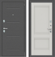 Входная дверь el'Porta Porta R-2 104.K42 Nardo Grey/антик серебро (88x205, правая) - 