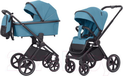 Детская универсальная коляска Carrello Ultimo 2 в 1 2023 / CRL-6516 (Aqua Blue)