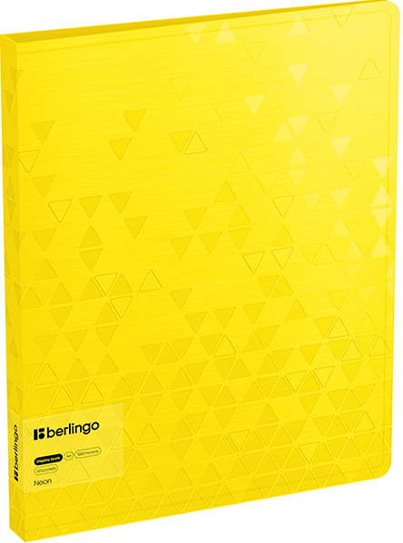 Папка для бумаг Berlingo Neon / DB4_60390 (желтый)