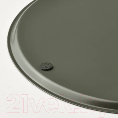 Декоративная тарелка Ikea Линдранде 105.336.15 (темно-зеленый)