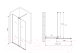 Миниатюра изображения товара Душевая стенка Abber Komfort AG09120B