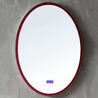 Зеркало Abber Stein AS6610R (красный, с подсветкой)