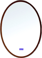 Зеркало Abber Stein AS6610BR (коричневый, с подсветкой) - 