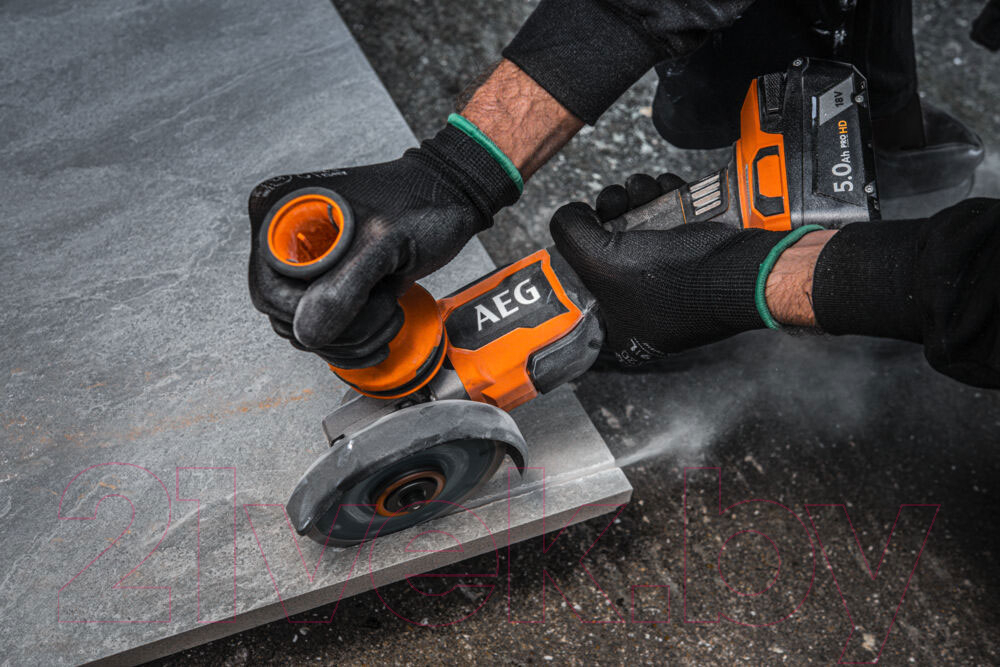Профессиональная угловая шлифмашина AEG Powertools BEWS 18-125BLPX2-0 (4935480857) — фото 5