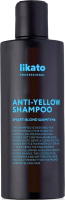 Оттеночный шампунь для волос Likato Professional Smart Blond Anti-Yellow Shampoo (250мл) - 