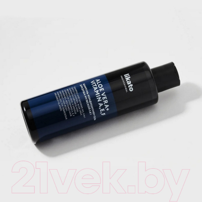 Шампунь для волос Likato Professional Aloe Vera + Vitamin A E F мужской 3в1 (250мл)