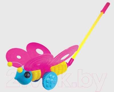 Изображение товара Игрушка-каталка Пластмастер Бабочка / 12001