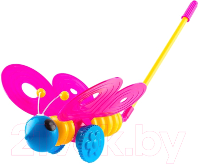 Изображение товара Игрушка-каталка Пластмастер Бабочка / 12001