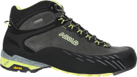 Трекинговые кроссовки Asolo SML Eldo Mid Lth Gv Mm / A0105600-B022 (р-р 8.5, графит/зеленый) - 