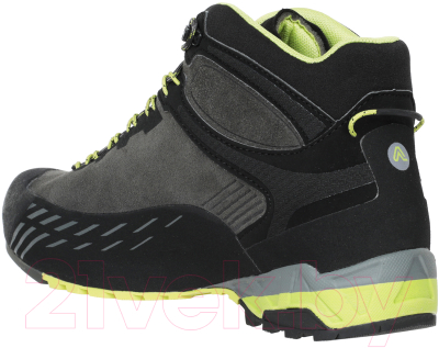 Трекинговые кроссовки Asolo SML Eldo Mid Lth Gv Mm / A0105600-B022 (р-р 8.5, графит/зеленый)