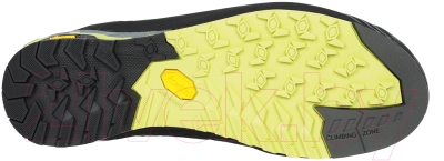 Трекинговые кроссовки Asolo SML Eldo Mid Lth Gv Mm / A0105600-B022 (р-р 11.5, графит/зеленый)