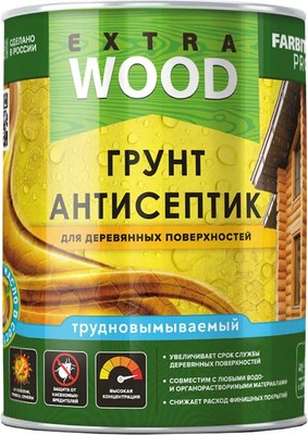 

Антисептик для древесины, Profi Wood Extra трудновымываемый для деревянных поверхностей