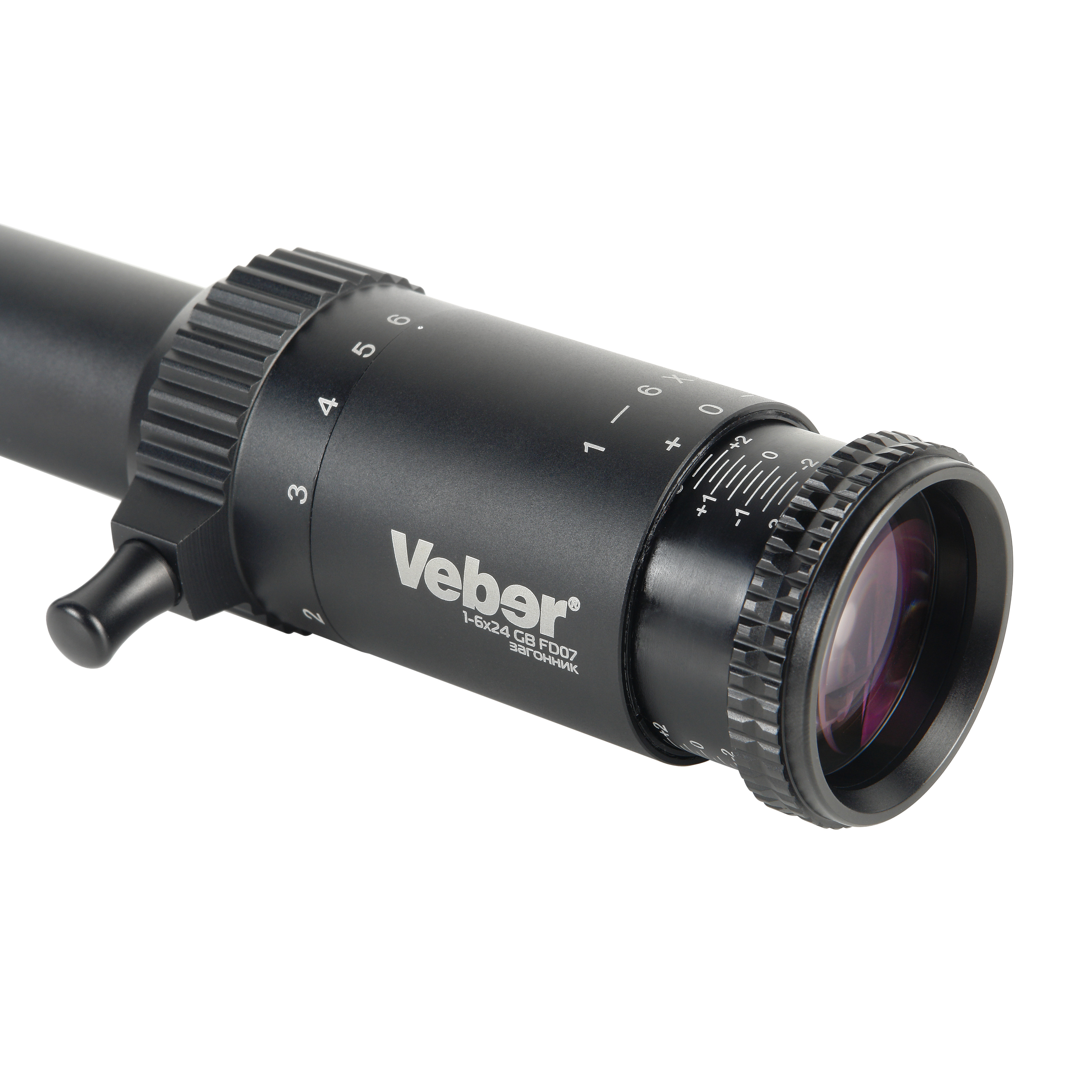 Оптический прицел Veber Загонник Wolf 1-6x24 GB FD07