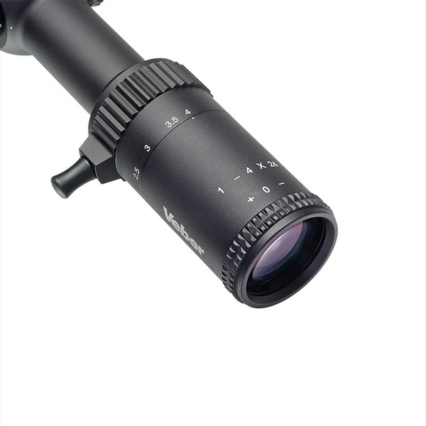 Оптический прицел Veber Загонник Wolf 1-4x24 GB DnD