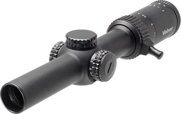 Оптический прицел Veber Загонник Wolf 1-4x24 GB DnD