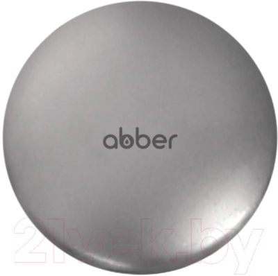 Заглушка для умывальника Abber AC0014MS (серебристый матовый)