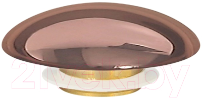 Заглушка для умывальника Abber AC0014RG (розовое золото)