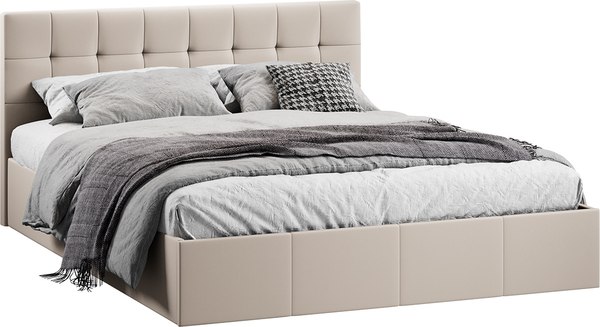 Купить Двуспальная кровать ТриЯ Эмма с ПМ 160x200  