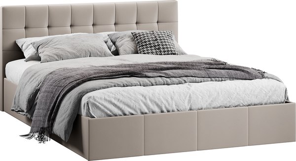 Купить Двуспальная кровать ТриЯ Эмма с ПМ 160x200  