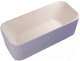 Ванна из искусственного камня Abber Stein AS9663 Violett (фиолетовый) - 